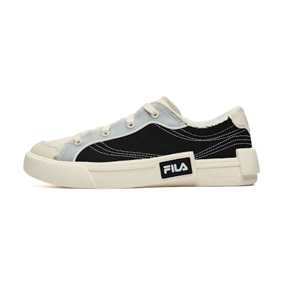 (W) FILA FUSION Pop Skate Shoes 'Black Cream White'