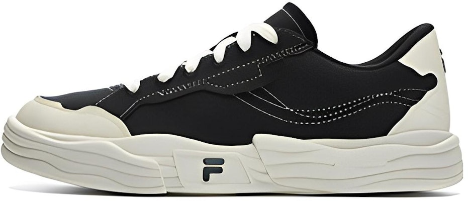 (Women) FILA FUSION Canvas Low 'Black White' T12W322109ABA Buy (Women) FILA FUSION Canvas Low 'Black White' T12W322109ABA
