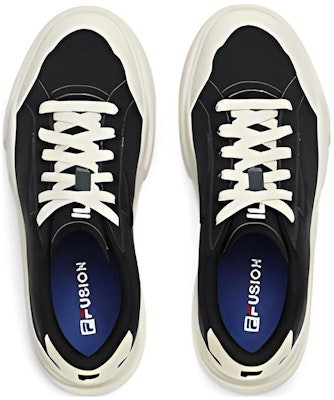 (W) FILA FUSION Canvas Baja 'Negro Blanco' T12W322109ABA Order (W) FILA FUSION Canvas Baja 'Negro Blanco' T12W322109ABA