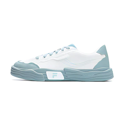 (W) FILA FUSION Canvas Low 'Pop White Blue'