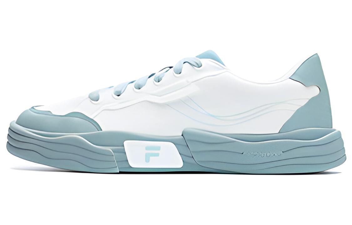 (Women) FILA FUSION Canvas Low 'Pop White Blue' T12W322109ABG