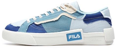 (Women) FILA FUSION Canvas Skate Shoes 'Blue Green' T12W228207FSN (Women) FILA FUSION Canvas Skate Shoes 'Blue Green' T12W228207FSN
