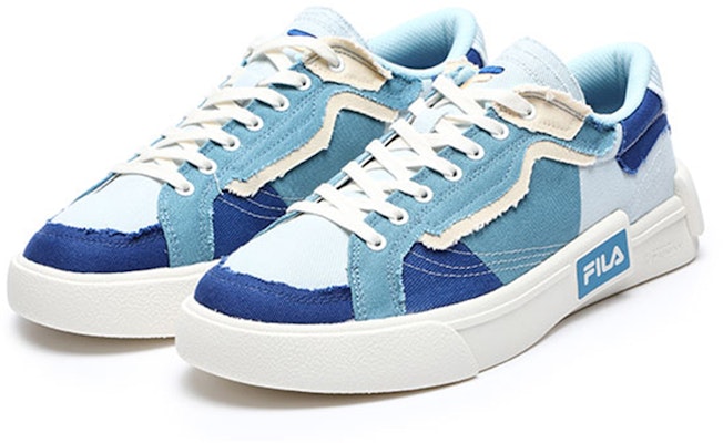 (Women) FILA FUSION Canvas Skate Shoes 'Blue Green' T12W228207FSN Order (Women) FILA FUSION Canvas Skate Shoes 'Blue Green' T12W228207FSN