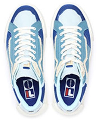(Women) FILA FUSION Canvas Skate Shoes 'Blue Green' T12W228207FSN Lookbook (Women) FILA FUSION Canvas Skate Shoes 'Blue Green' T12W228207FSN