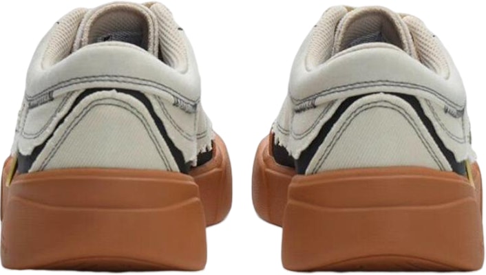 (W) FILA FUSION キャンバス Low 白/ベージュ/緑 T12W322105FWP Lookbook (W) FILA FUSION キャンバス Low 白/ベージュ/緑 T12W322105FWP