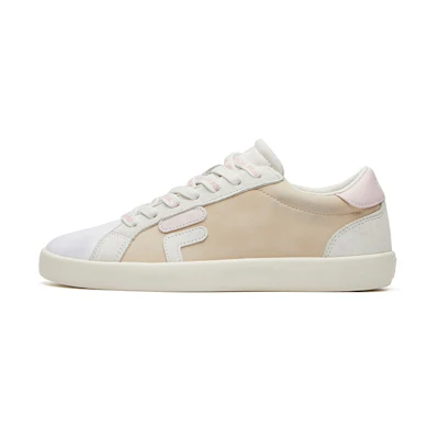 (W) FILA Fusion Canvas Shoes 'Light Beige Pink'