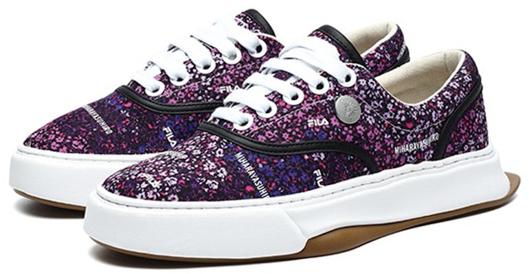 (W) FILA Fusion キャンバスシューズ(パープル) F12W134347FPP Lookbook (W) FILA Fusion キャンバスシューズ(パープル) F12W134347FPP