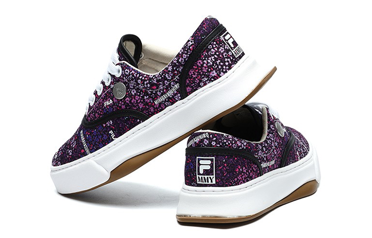 Purchase (W) FILA Fusion キャンバスシューズ（パープル） F12W134347FPP