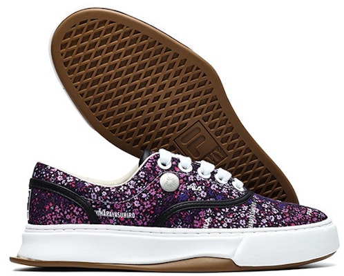 (W) FILA Fusion キャンバスシューズ(パープル) F12W134347FPP Details for (W) FILA Fusion キャンバスシューズ(パープル) F12W134347FPP