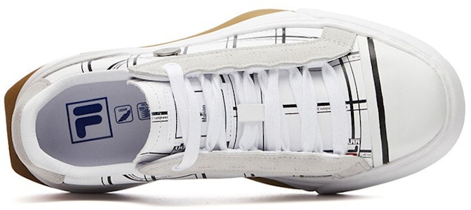 FILA FUSION斐樂潮牌 低幫 板鞋 女款 白 Shop FILA FUSION斐樂潮牌 低幫 板鞋 女款 白