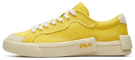 (Women) FILA Fusion Canvas Shoes 'Yellow' T12W125107FSP (Women) FILA Fusion Canvas Shoes 'Yellow' T12W125107FSP