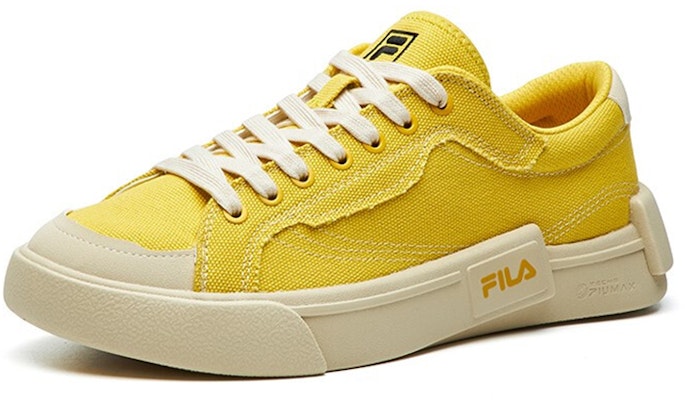 (W) FILA Fusionキャンバスシューズ (イエロー) T12W125107FSP Order (W) FILA Fusionキャンバスシューズ (イエロー) T12W125107FSP