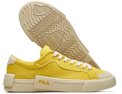 (W) FILA Fusionキャンバスシューズ (イエロー) T12W125107FSP Details for (W) FILA Fusionキャンバスシューズ (イエロー) T12W125107FSP