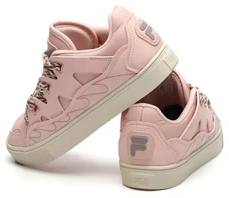 (W) FILA FUSION Casper 'Gris Oil Pink' T12W145109FPK Shop (W) FILA FUSION Casper 'Gris Oil Pink' T12W145109FPK