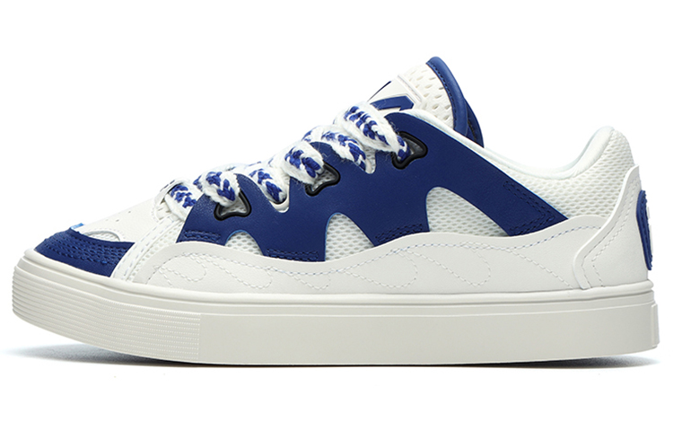 (Women) FILA FUSION Casper Low 'White Blue' T12W135109FWD