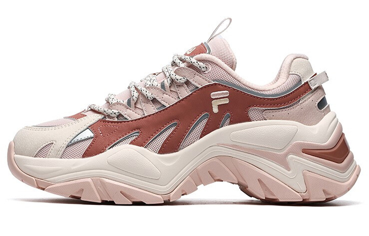 (Women) FILA FUSION Casual Fashion Sneakers 'Pink Red' T12W125208FBD