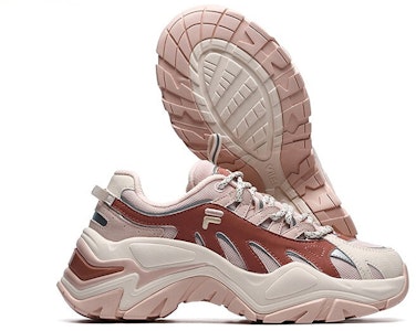 (W) FILA FUSION Kasut Fesyen Kasual 'Merah Jambu Merah' T12W125208FBD Shop (W) FILA FUSION Kasut Fesyen Kasual 'Merah Jambu Merah' T12W125208FBD