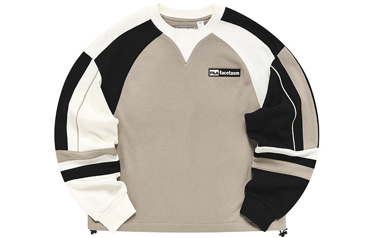 Order (W) FILA Fusion 休閒寬鬆針織套頭毛衣 咖啡鹿角 T11W247209F-DK