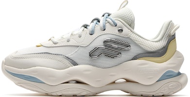 (Women) FILA FUSION CHEESE Sneakers 'Beige White' T12W331101F-WA (Women) FILA FUSION CHEESE Sneakers 'Beige White' T12W331101F-WA