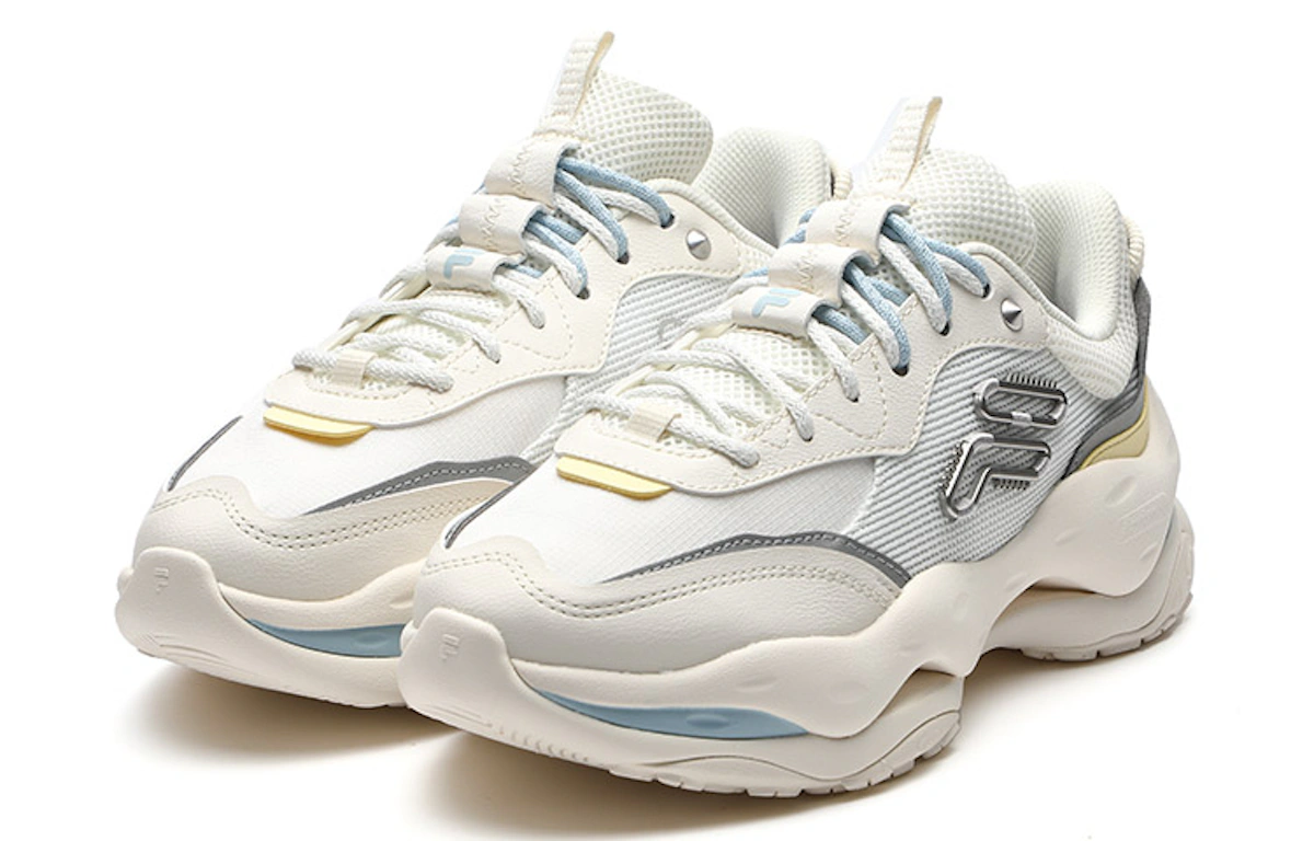 (Women) FILA FUSION CHEESE Sneakers 'Beige White'