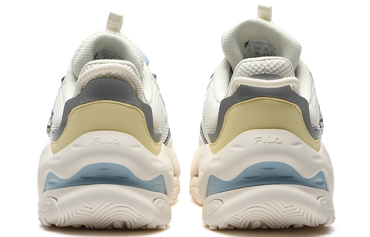 Shop (W) フィラ フュージョン チーズ スニーカー "ベージュホワイト" T12W331101F-WA