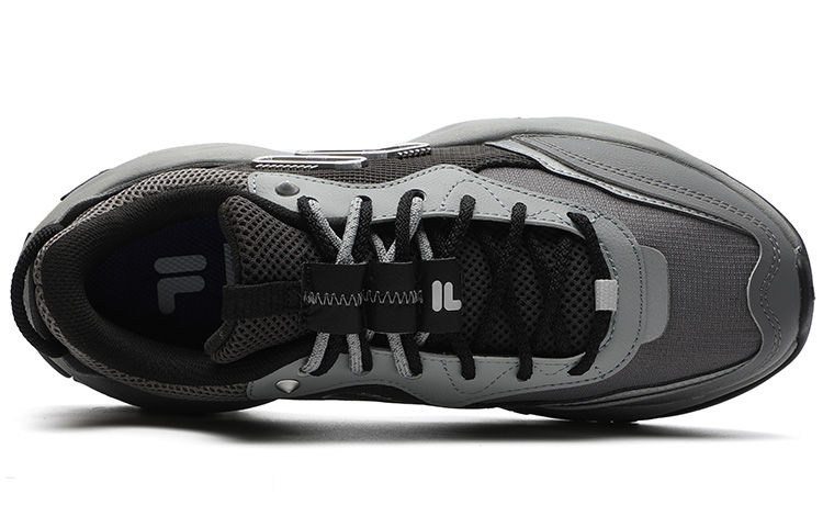 Lookbook (W) FILA FUSION CHEESE スニーカー ブラック/グレー T12W331101FQP