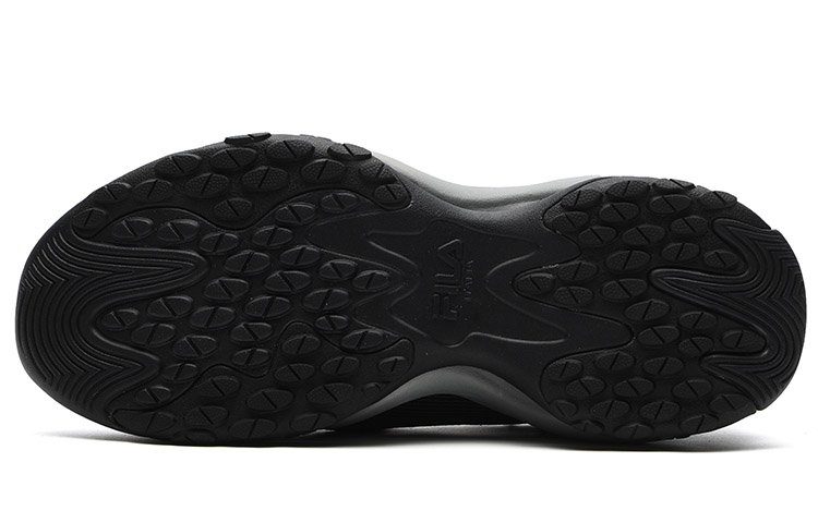 Purchase (W) FILA FUSION CHEESE スニーカー ブラック/グレー T12W331101FQP