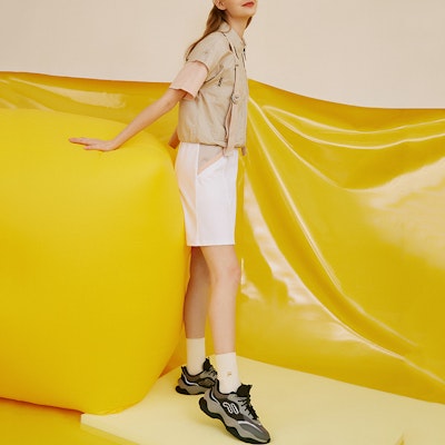 (Women) FILA FUSION CHEESE Sneakers 'Black Grey' T12W331101FQP Details for (Women) FILA FUSION CHEESE Sneakers 'Black Grey' T12W331101FQP