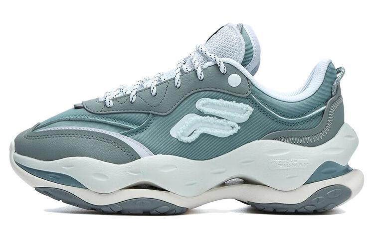 (Women) FILA FUSION Cheese Sneakers 'Grey Blue White' T12W311103FWF
