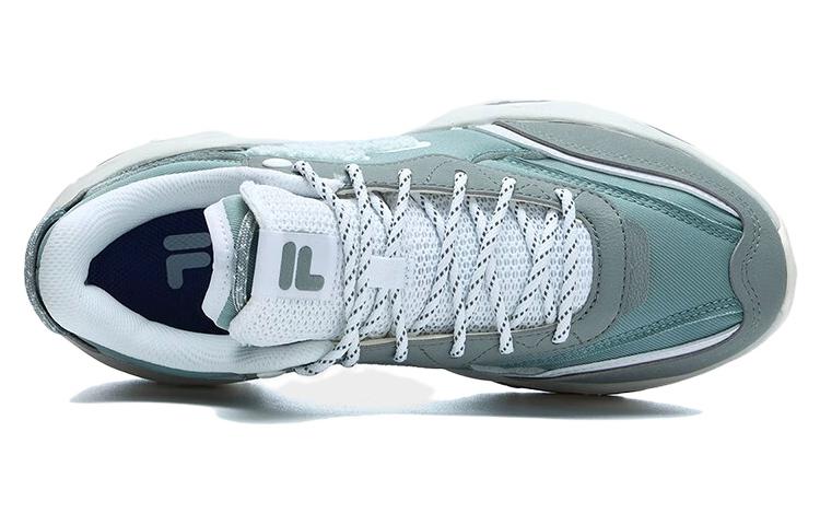 Lookbook (W) FILA FUSION Cheese Sneakers 'Kelabu Biru Putih' T12W311103FWF