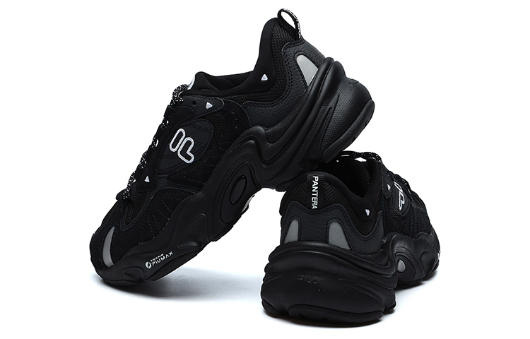 (W) FILA FUSION Chunky Sneakers 'Black Silver' 圖 4
