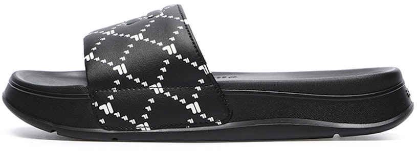 (W) FILA FUSION Como 拖鞋 '黑白' T12W227510FBS Buy (W) FILA FUSION Como 拖鞋 '黑白' T12W227510FBS