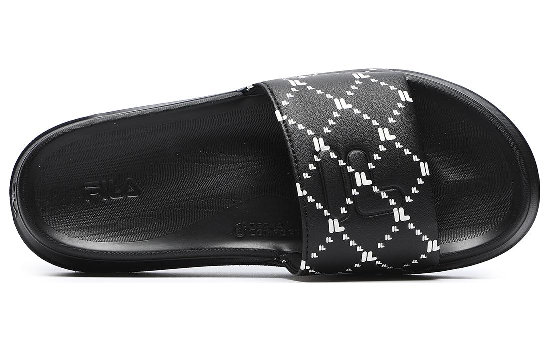 Lookbook (W) FILA Fusion COMO Slipper ''Schwarz Weiß'' T12W227510BBS