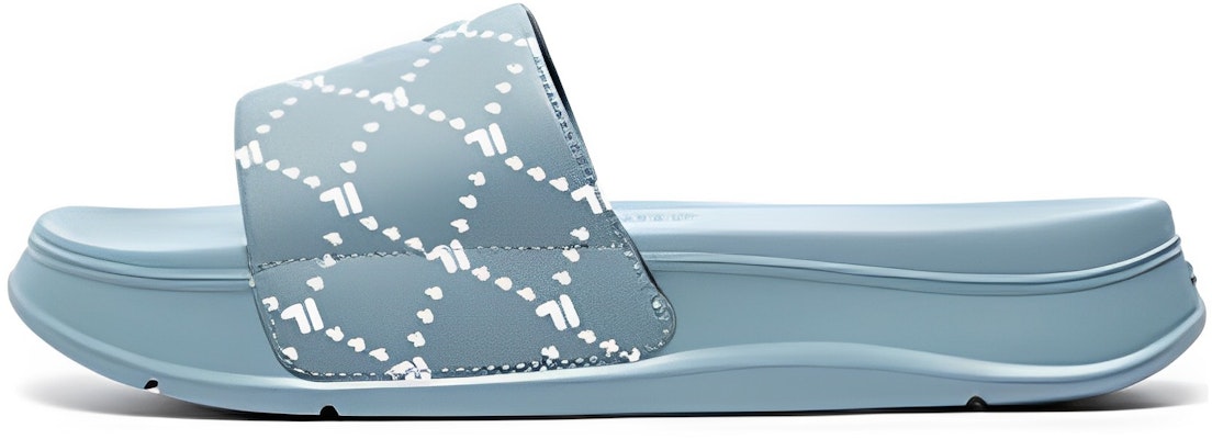 (W) FILA Fusion COMO Selipar 'Teal Whire' T12W227510BLG Buy (W) FILA Fusion COMO Selipar 'Teal Whire' T12W227510BLG