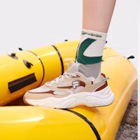 Details for FILA FUSION 斐樂潮牌 Conch 2 復古潮流 防滑耐磨 低幫 跑步鞋 女款 砂色