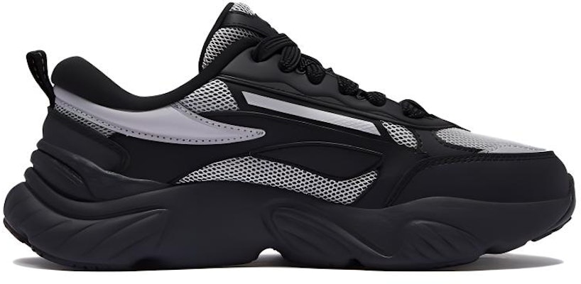 (Women) FILA FUSION Conch Dx 'Black Silver' T12W431501F-BS Order (Women) FILA FUSION Conch Dx 'Black Silver' T12W431501F-BS