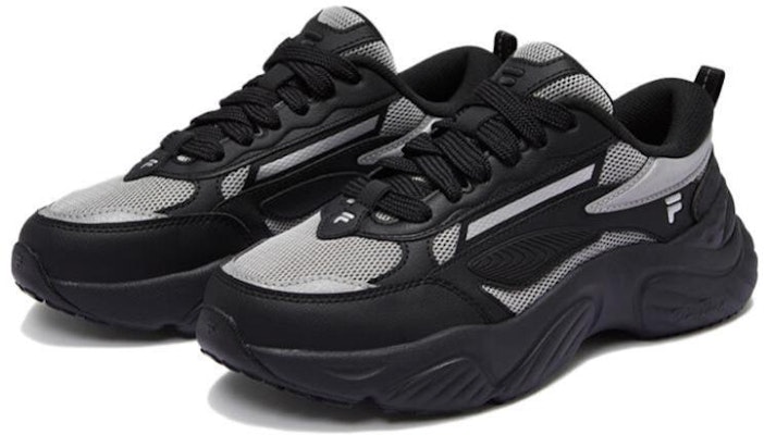 (Women) FILA FUSION Conch Dx 'Black Silver' T12W431501F-BS Shop (Women) FILA FUSION Conch Dx 'Black Silver' T12W431501F-BS