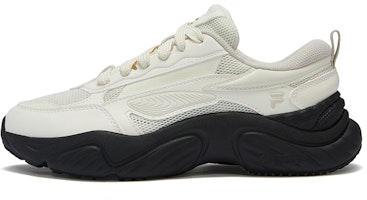 (Women) FILA FUSION Conch DX 'Milk White Grey' T12W431501FGM (Women) FILA FUSION Conch DX 'Milk White Grey' T12W431501FGM