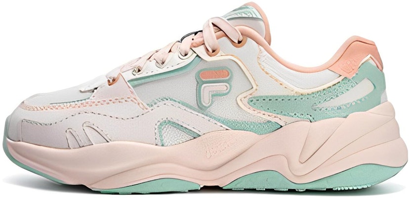 (Women) FILA FUSION Conch DX Sneakers 'Pink Aqua' T12W321101FAA Buy (Women) FILA FUSION Conch DX Sneakers 'Pink Aqua' T12W321101FAA