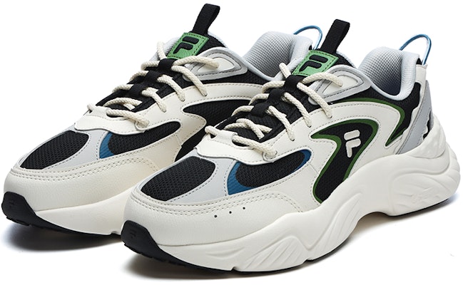 (W) Sneakers FILA FUSION Conch DX 'Putih Hitam' T12M311111FGV Order (W) Sneakers FILA FUSION Conch DX 'Putih Hitam' T12M311111FGV