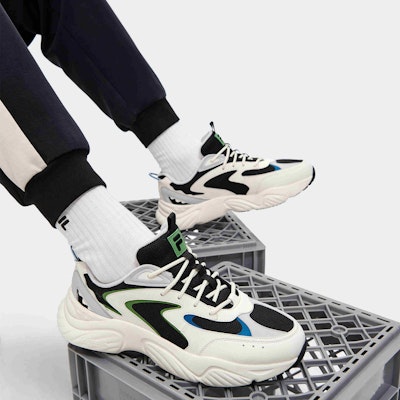 (W) Sneakers FILA FUSION Conch DX 'Putih Hitam' T12M311111FGV Sizing (W) Sneakers FILA FUSION Conch DX 'Putih Hitam' T12M311111FGV