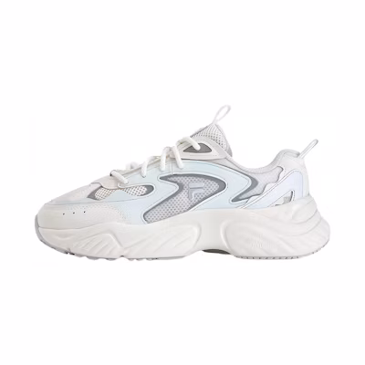 (W) FILA FUSION Conch DX Sneakers 'White Blue Silver'