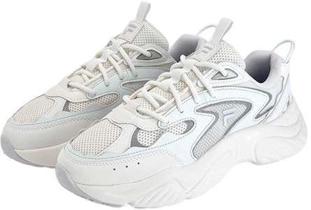 (W) 휠라 퓨전 콩치 DX (화이트 블루 실버) T12W321107FBA Lookbook (W) 휠라 퓨전 콩치 DX (화이트 블루 실버) T12W321107FBA