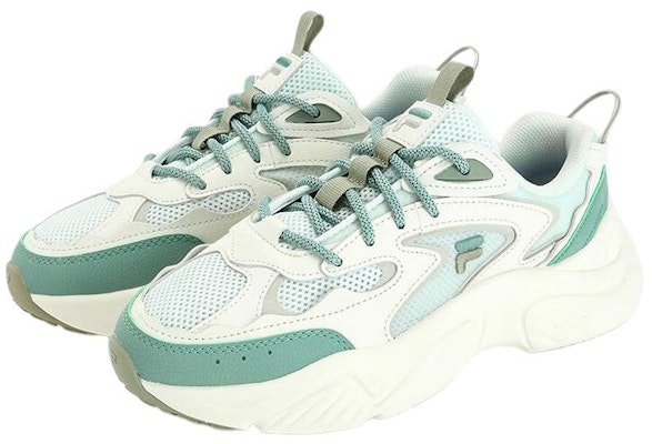 (Women) FILA FUSION Conch DX Sneakers 'White Green' T12W321107FWI Order (Women) FILA FUSION Conch DX Sneakers 'White Green' T12W321107FWI