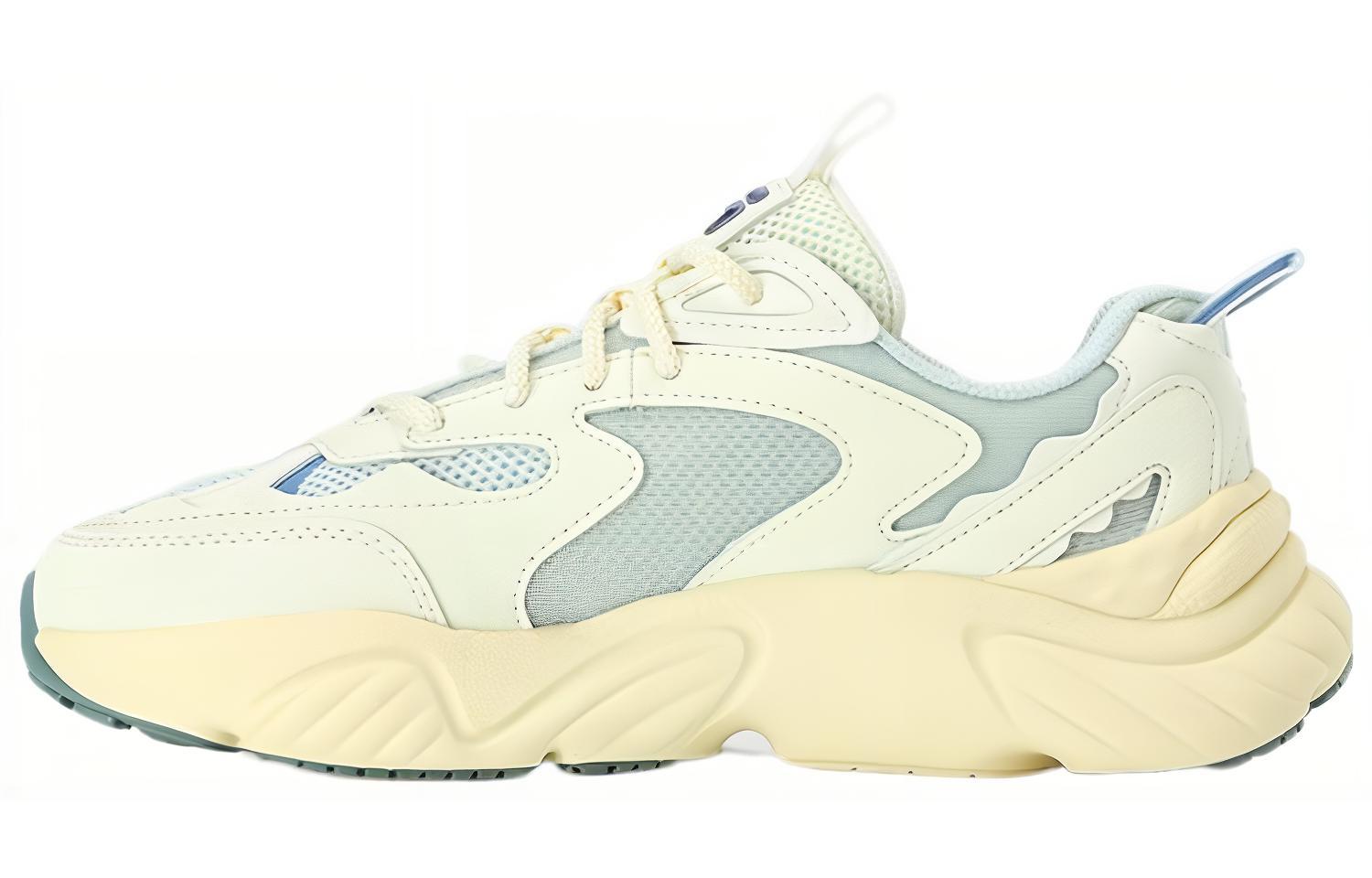 (Women) FILA FUSION Conch DX Sneakers 'White Yellow' T12W321107FFC