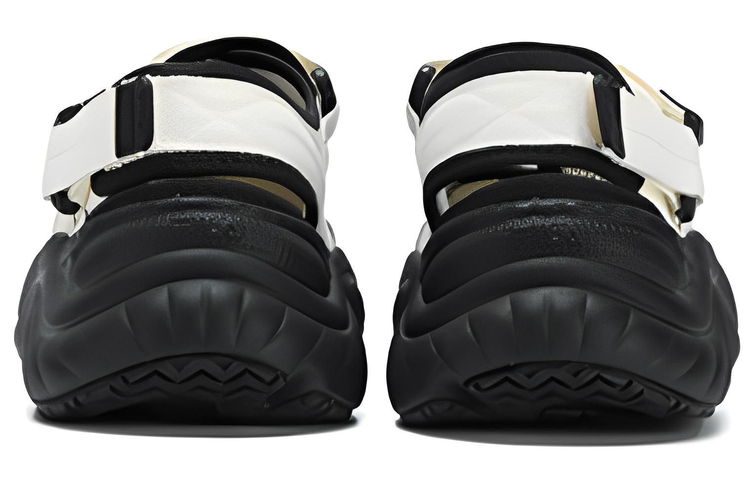 (W) FILA FUSION Conch Sandals 'White Black' 圖 3