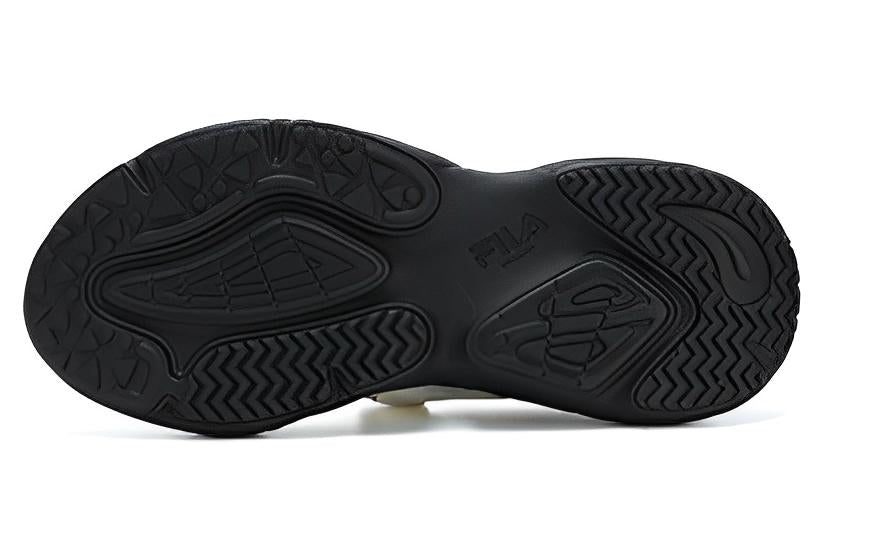 (W) FILA FUSION Conch Sandals 'White Black' 圖 4