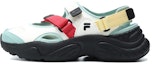 Buy (Women) FILA FUSION Conch Sandals 'White Green Black' T12W321401FSH