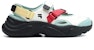 (Women) FILA FUSION Conch Sandals 'White Green Black' T12W321401FSH