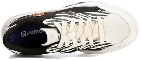 (W) 斐乐融合海贝滑板鞋'白黑' T12W322111FBS Lookbook (W) 斐乐融合海贝滑板鞋'白黑' T12W322111FBS